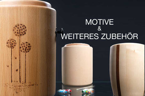 Urnenmotive & Weiteres Zubehör